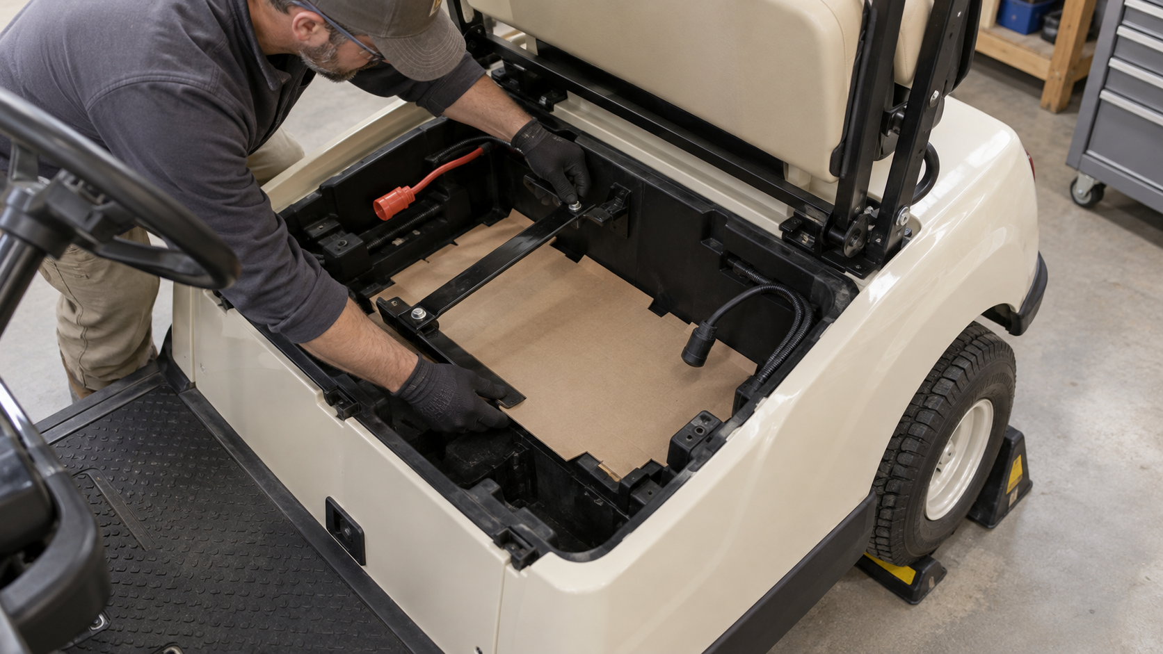 How to Install a Lithium Golf Cart Battery Safely