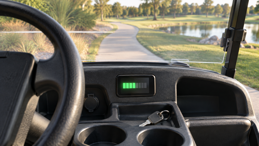 How to Read Golf Cart Lithium Battery State of Charge