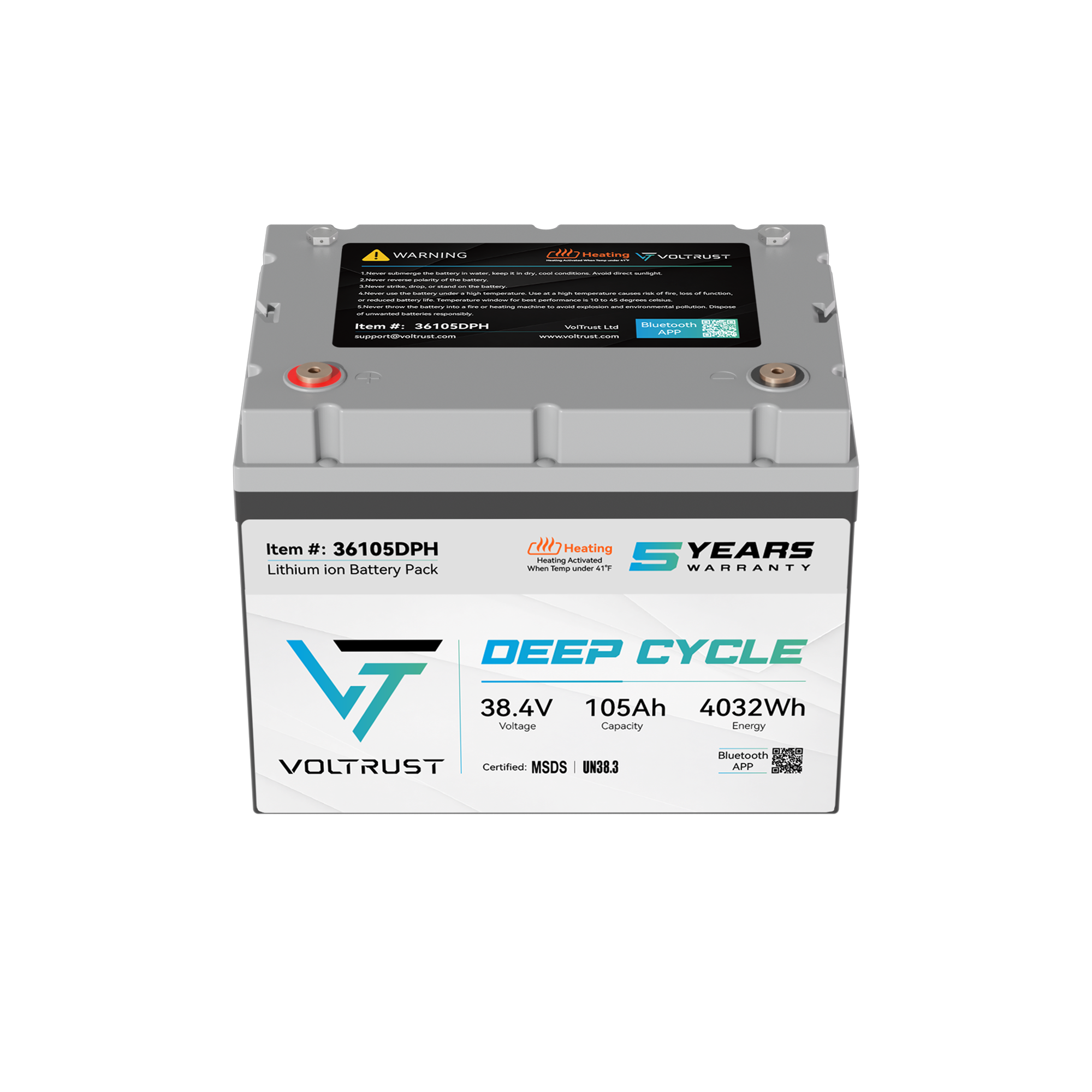 36V 105Ah Lifepo4 Battery
